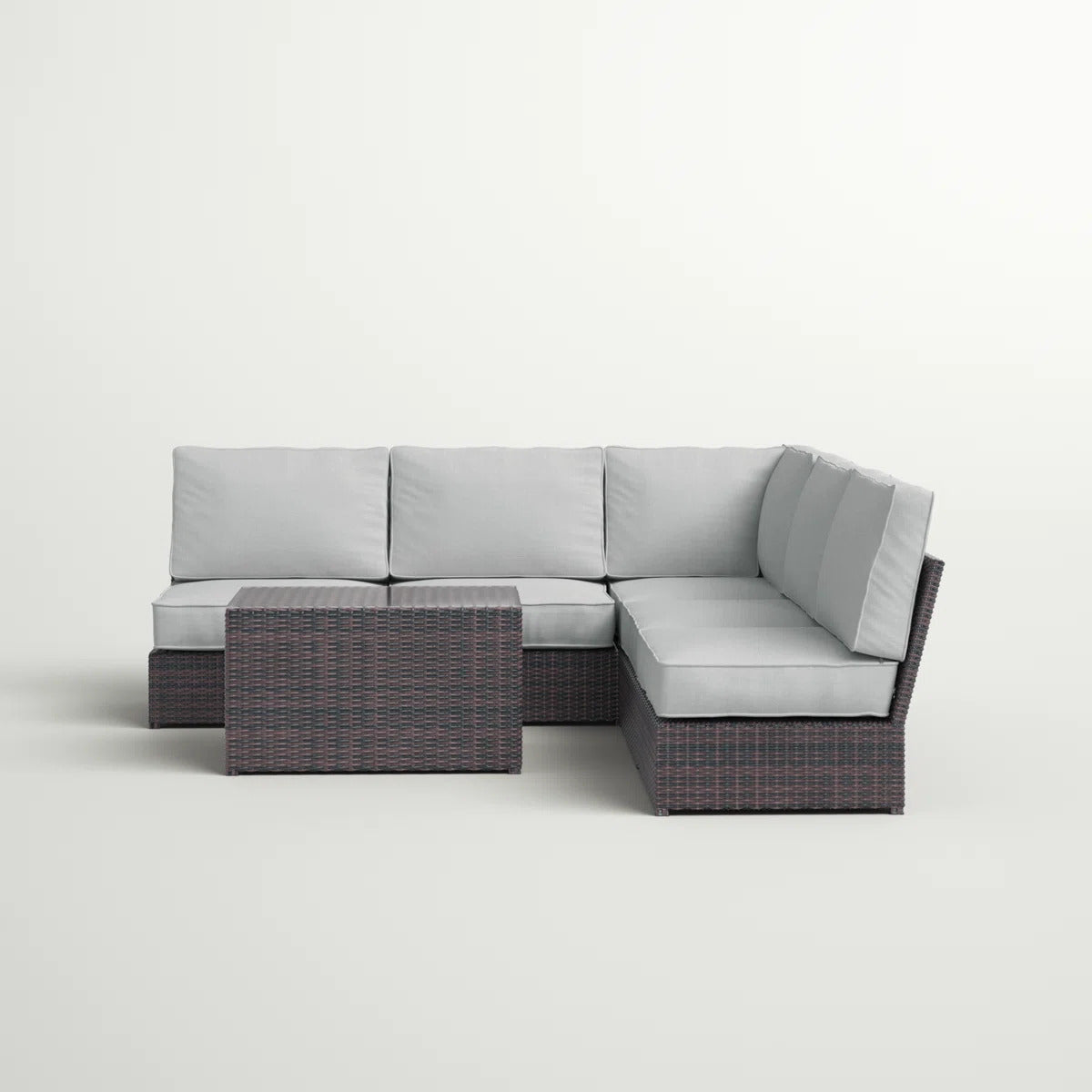 4-Person Outdoor Seating Group with Cushions