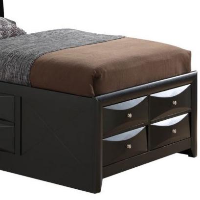 Sleek Twin Storage Bed With Modern Charm
