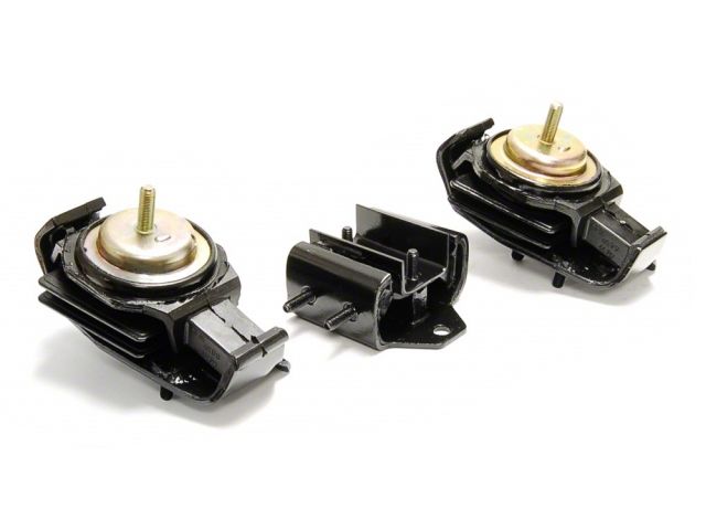 Megan Racing Engine Mounts - Reinforced for 1989-1998 Nissan 240SX S13/S14 Hard Rubber (3 pcs) MRS-NS-1740