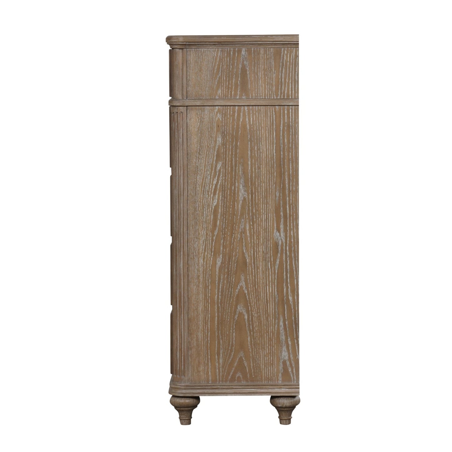 Simple Contemporary 1pc Chest of Drawers Rustic