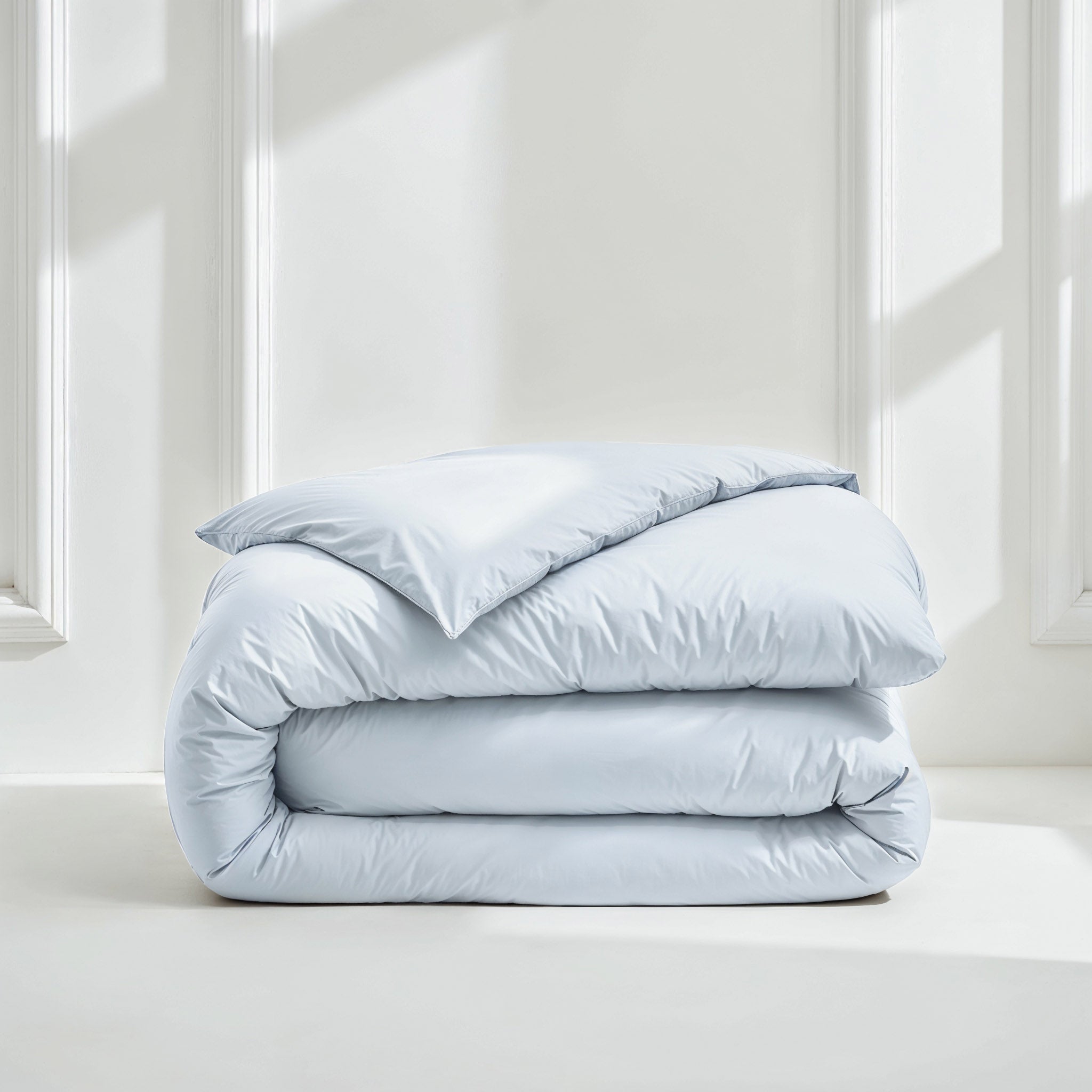 Housse de couette de luxe en satin de coton australien