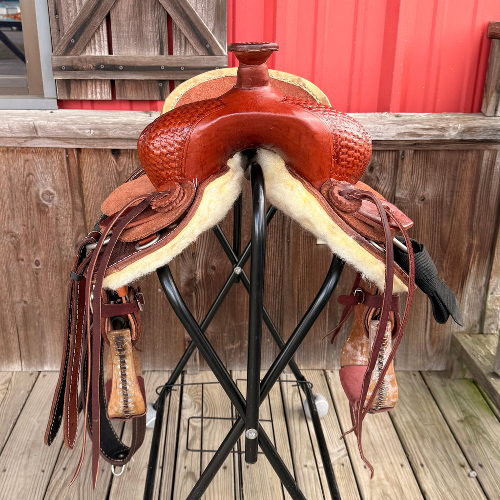 10" Kids Buffalo Saddle