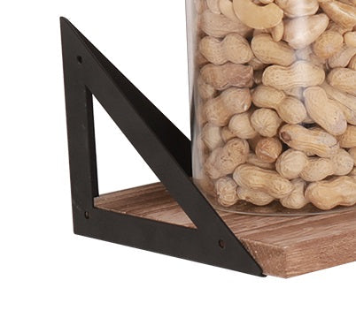 Floating Shelves, Set of 3 Wall Mounted Shelves