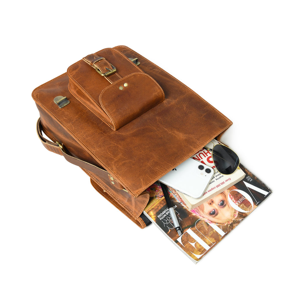 Sac bandoulière quotidien avec poche avant
