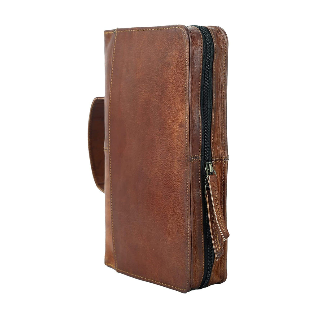 Couverture de livre en cuir