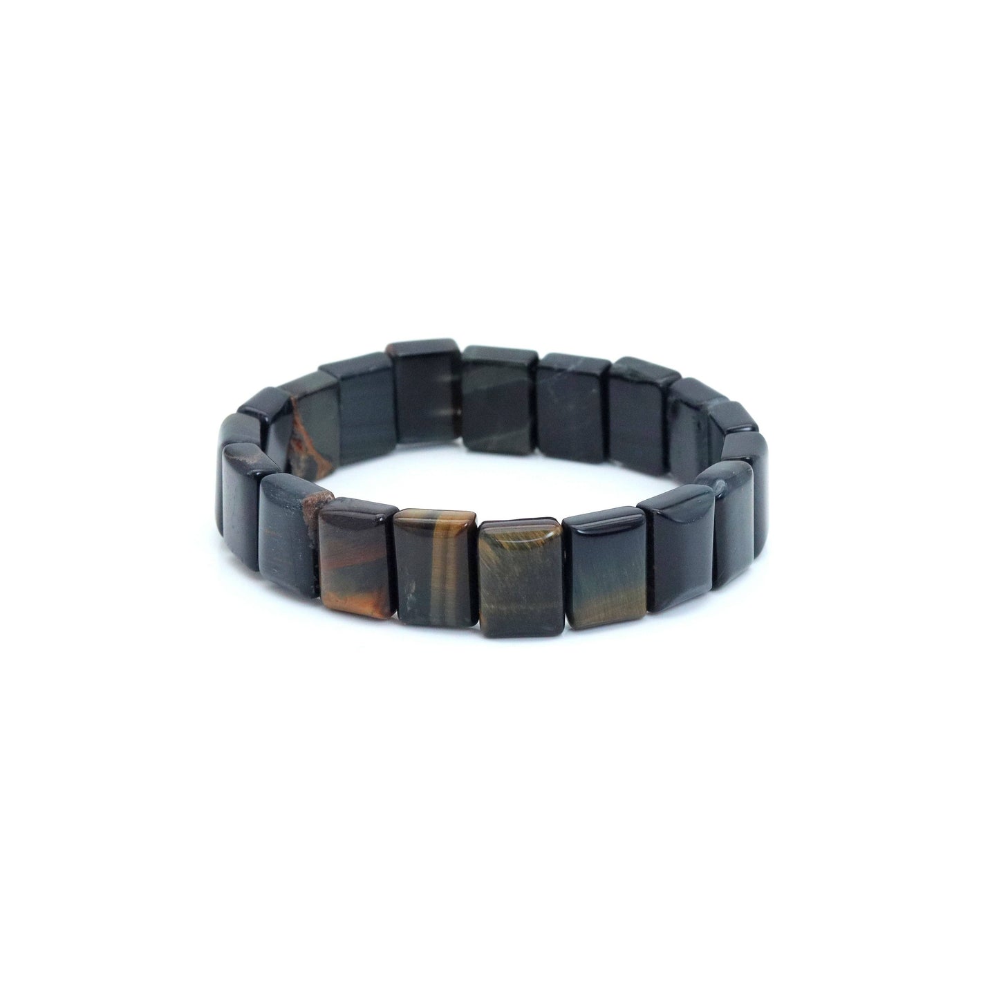 10x14mm Rectangle Stretchy bracelet, Sku#U1990