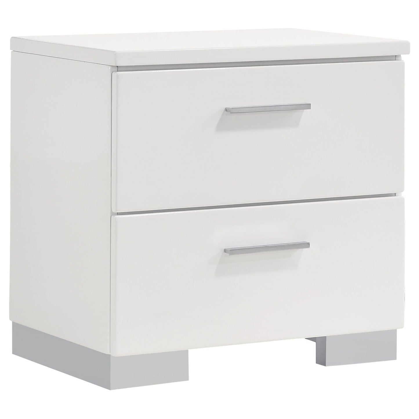 Felicity 5-piece Eastern King Platform Bedroom Set White