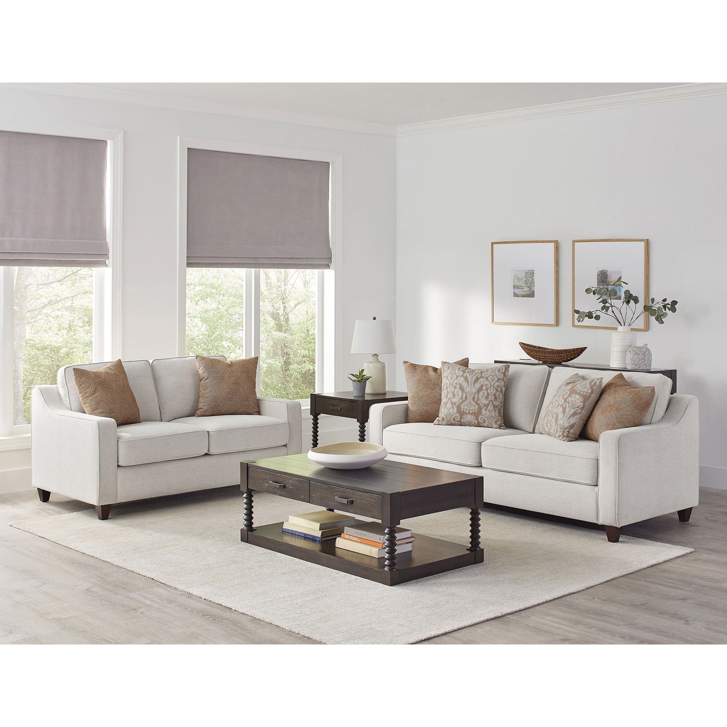 Mahaffey Sofa and Loveseat Set
