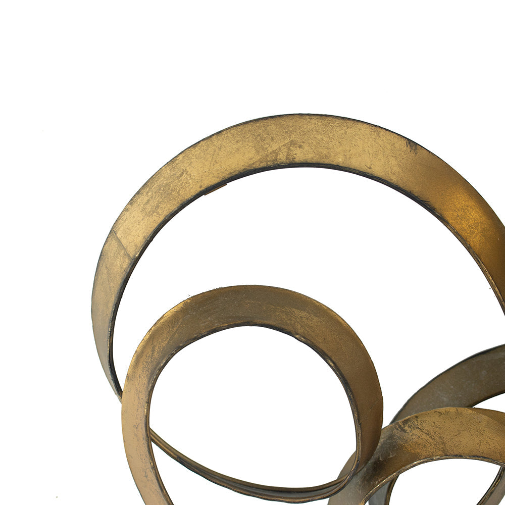 Seretha Gold Leaf Wall Décor