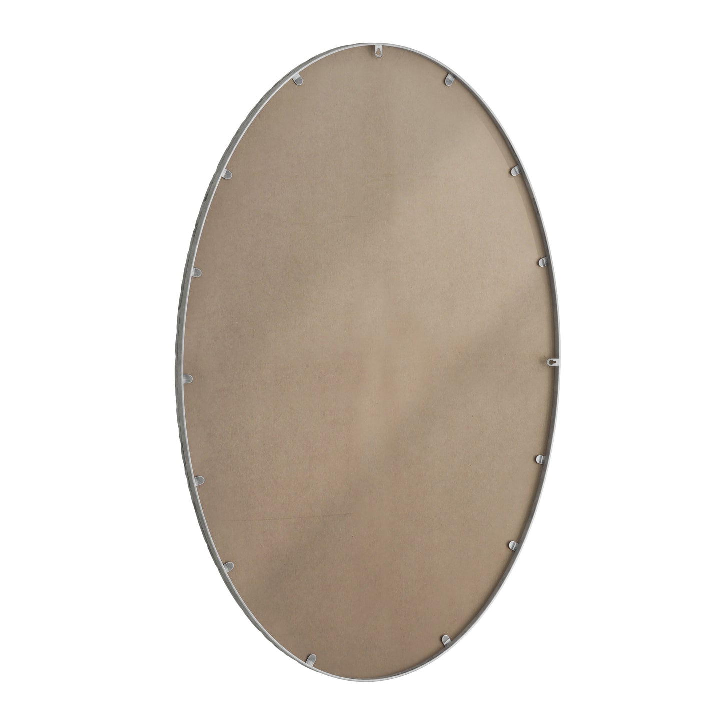 Iron Art Oval Retro Mirror - Antique Effect