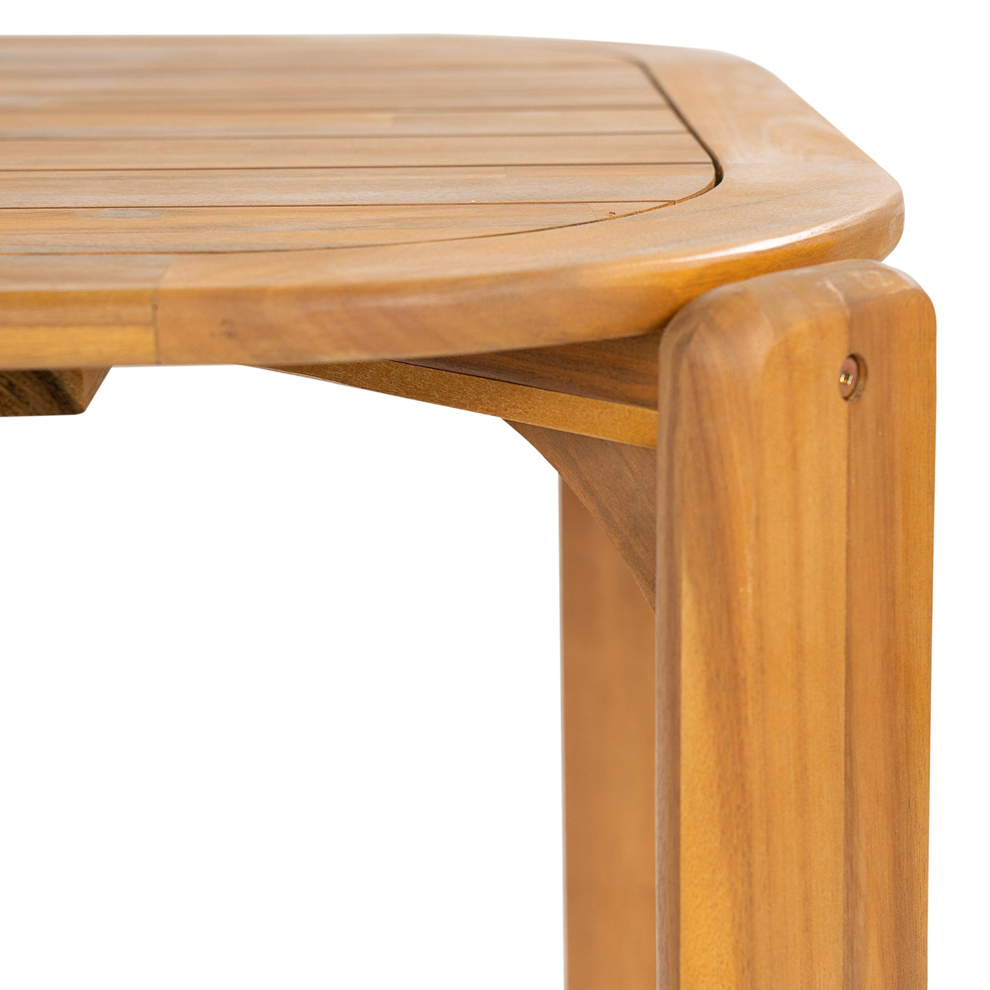 Kaja Outdoor Acacia Wood Dining Table