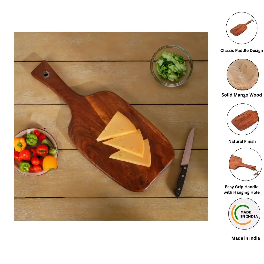 Paddle Cutting Board Chopping Board - Set of 3