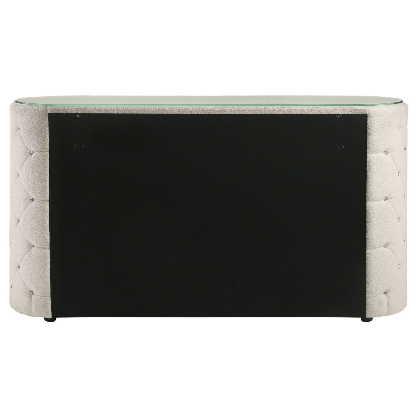 Sonya 6-drawer Upholstered Bedroom Dresser Ivory