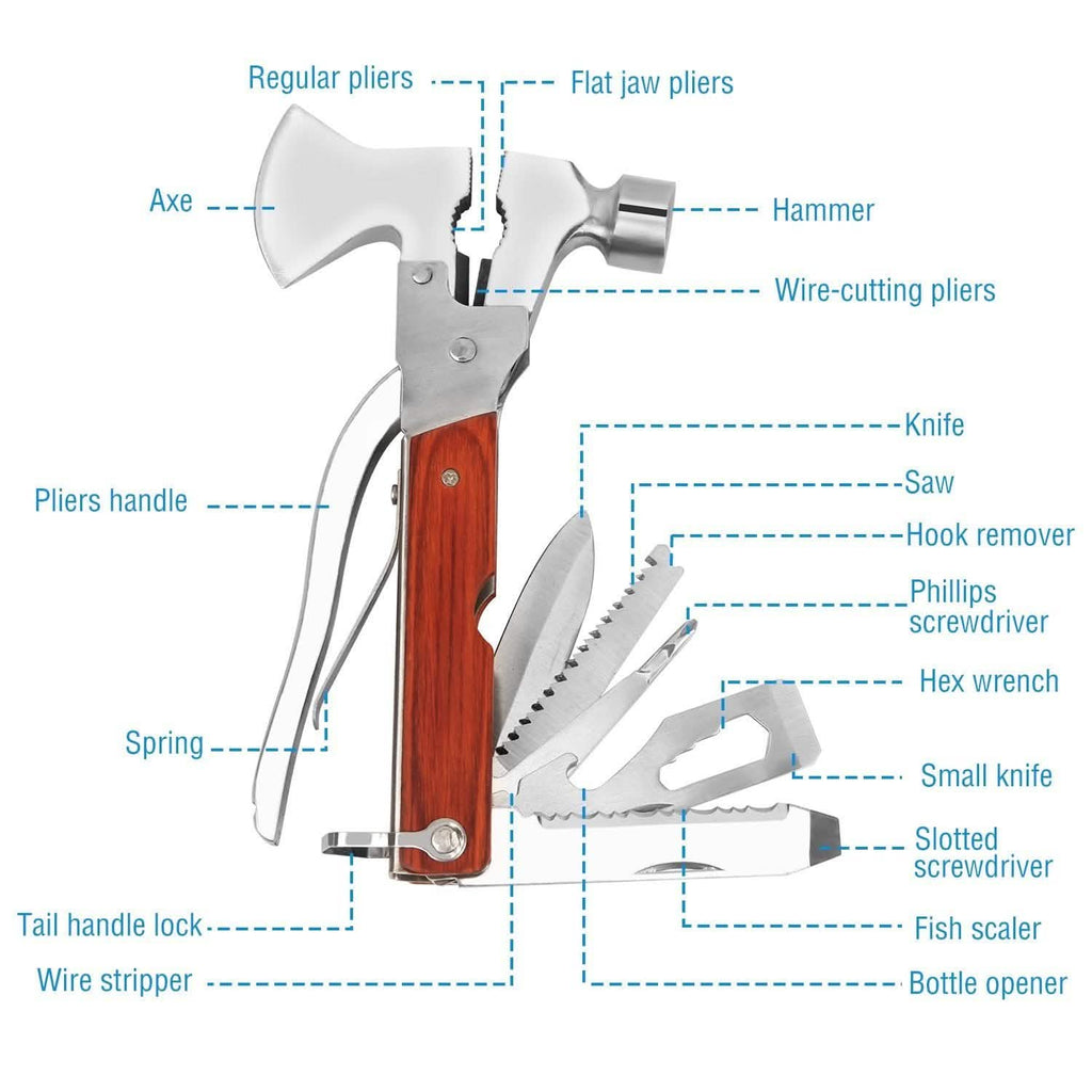 Kit marteau et outils 8-en-1