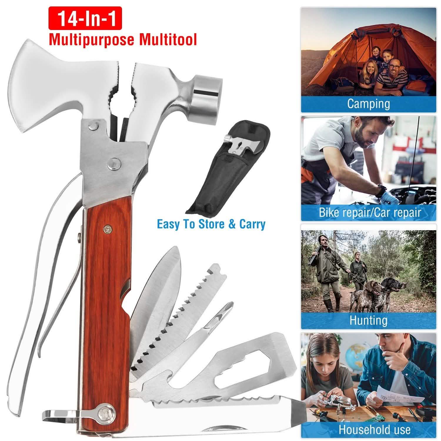 Kit marteau et outils 8-en-1