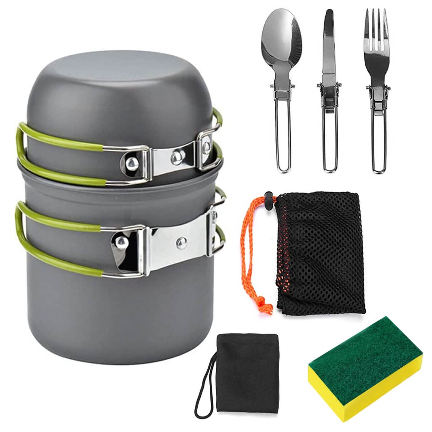8点セット：キャンプ用調理器具セット