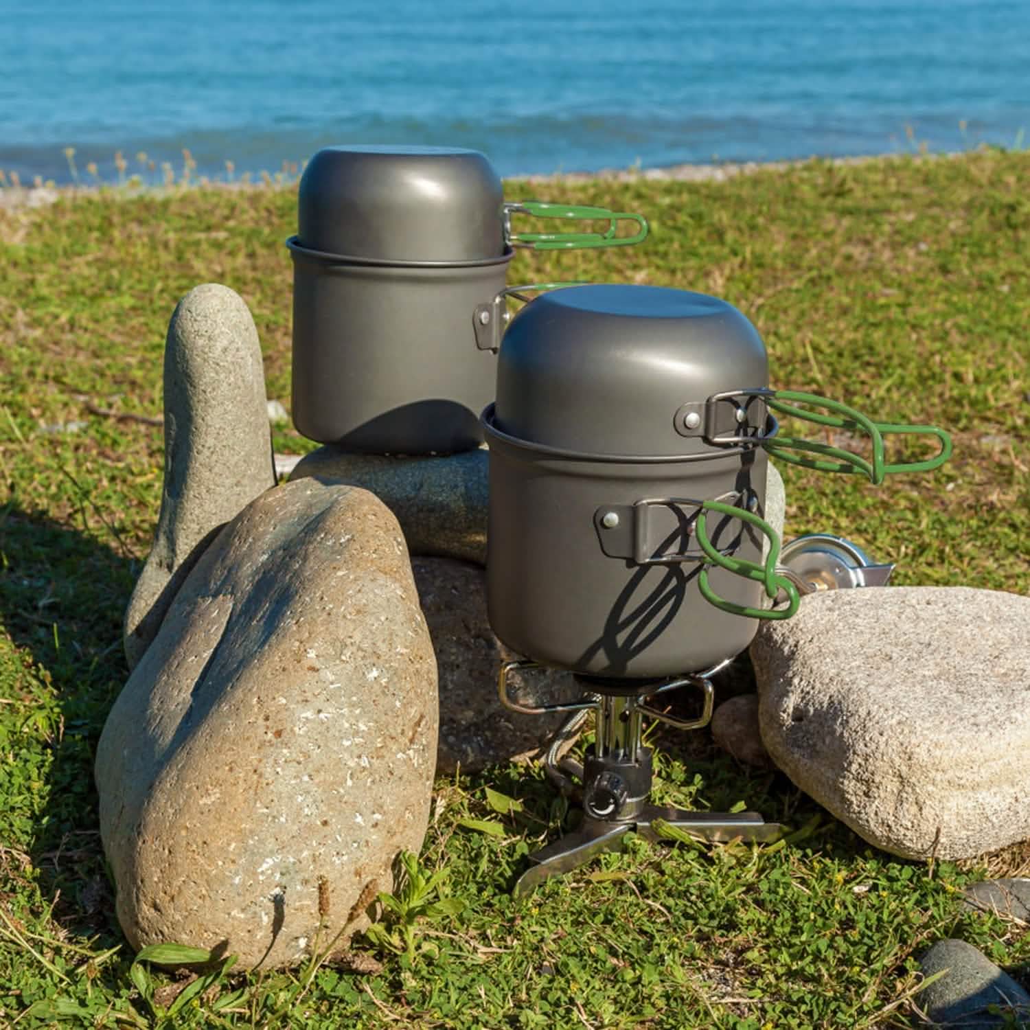 8点セット：キャンプ用調理器具セット
