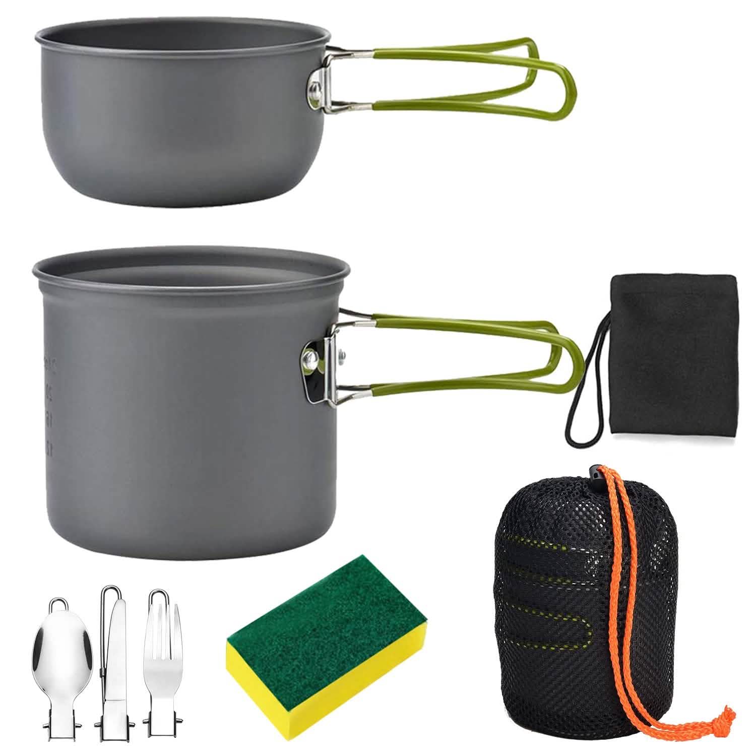 8点セット：キャンプ用調理器具セット