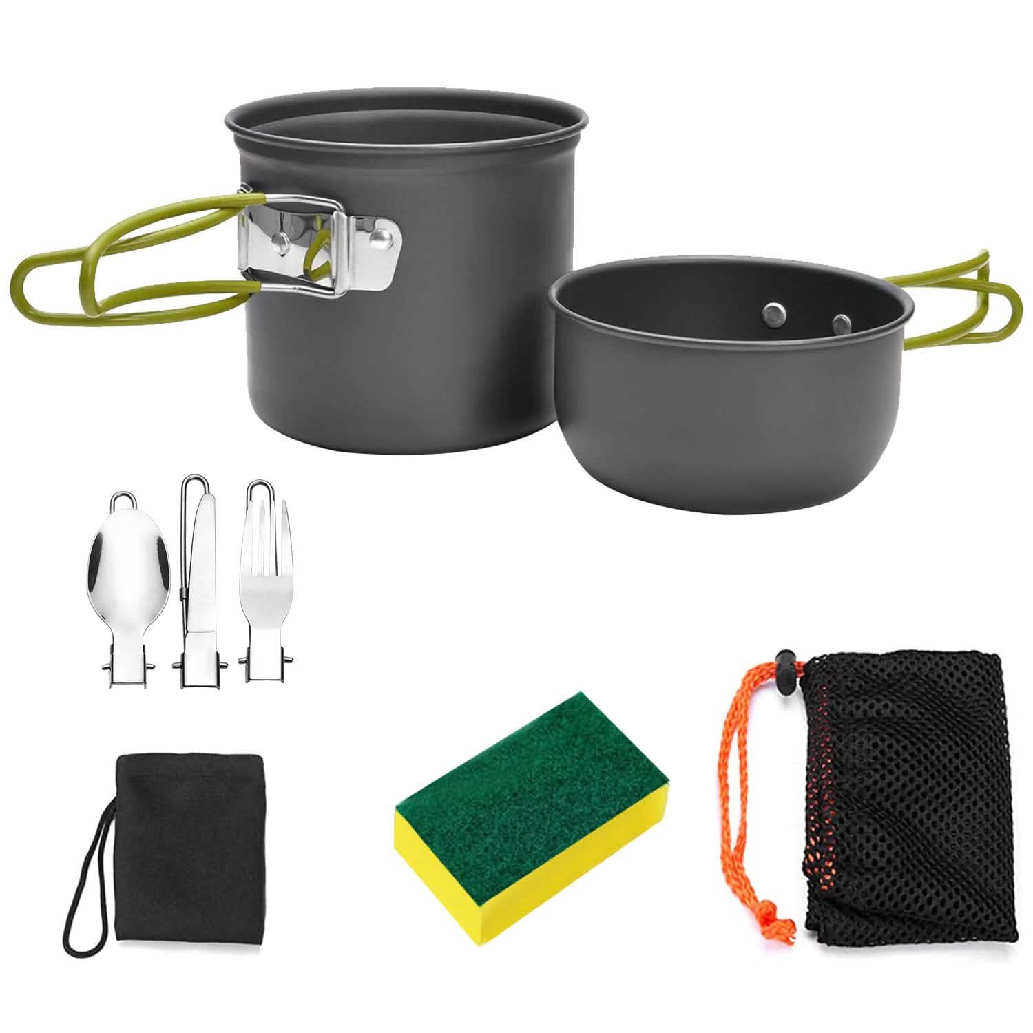 8点セット：キャンプ用調理器具セット