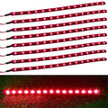 8-Piece: Flexible Waterproof LED Strip Light for Car