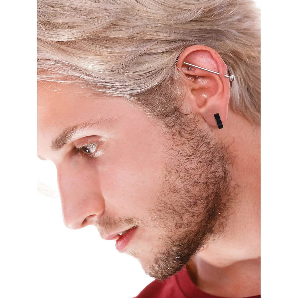 8 pièces : clip d'oreille non percé Mudder