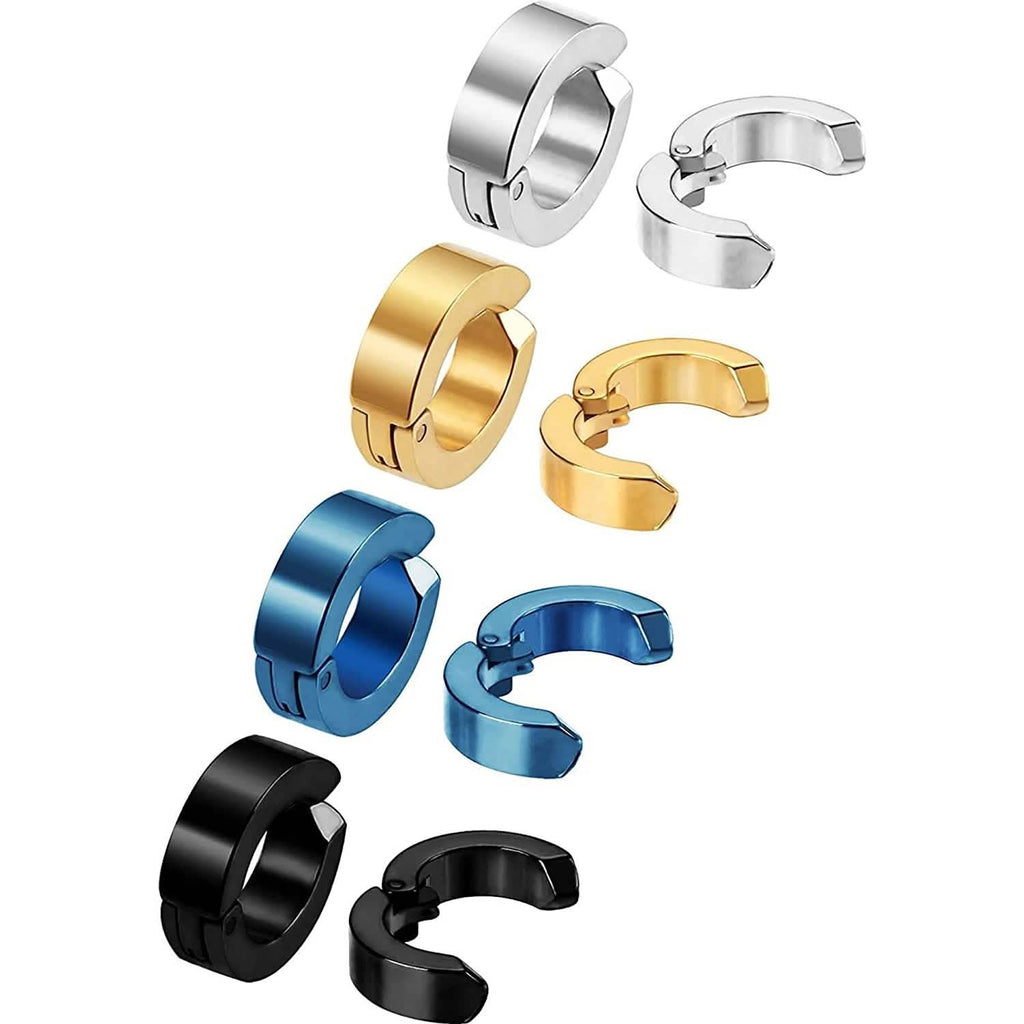 8 pièces : clip d'oreille non percé Mudder