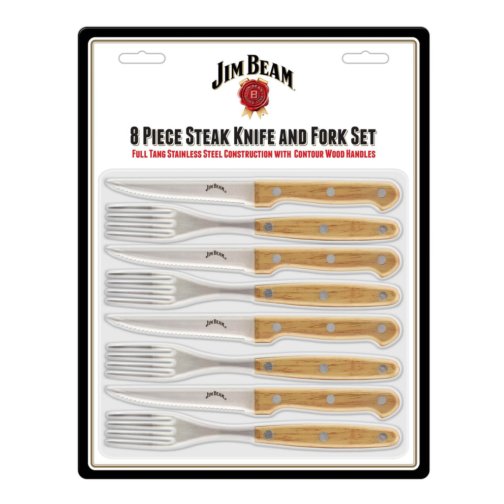 8-Piece Set: Steak Knife and Fork Set