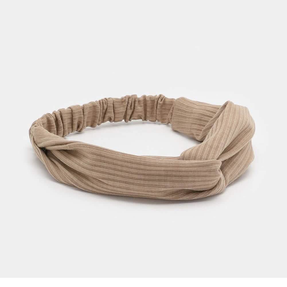 Lot de 8 : Bandeaux à nœud torsadé bohème extensibles