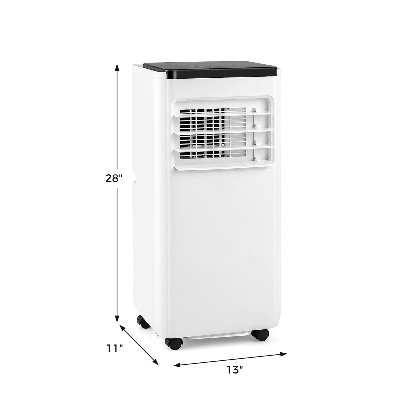 10000 BTU Portable Air Conditioner with Remote Control Cools up to 350 Sq.Ft