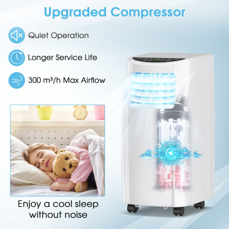 8K BTU AC with Dehumidifier & Sleep