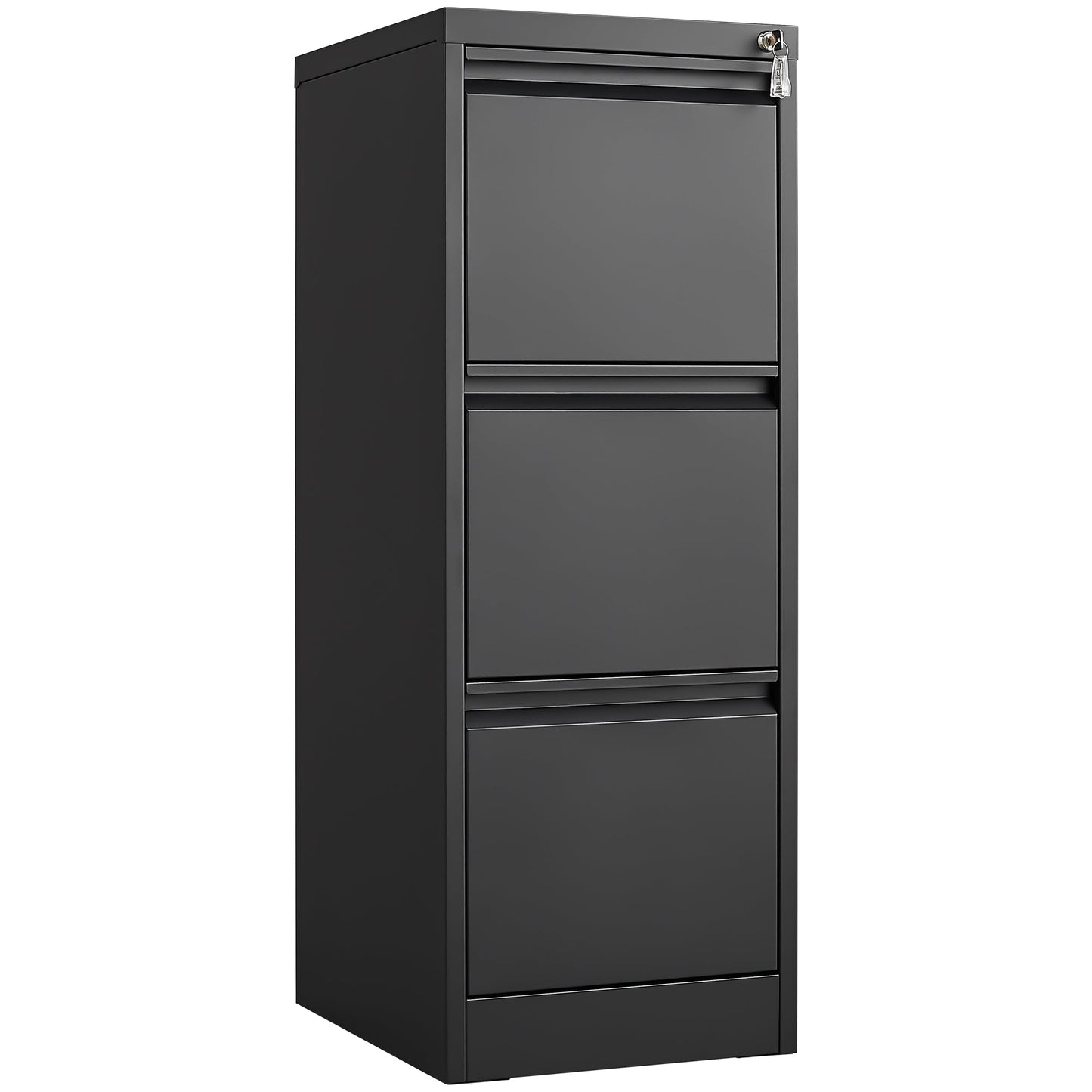 Vertical 3 Drawer Locking File Cabinet