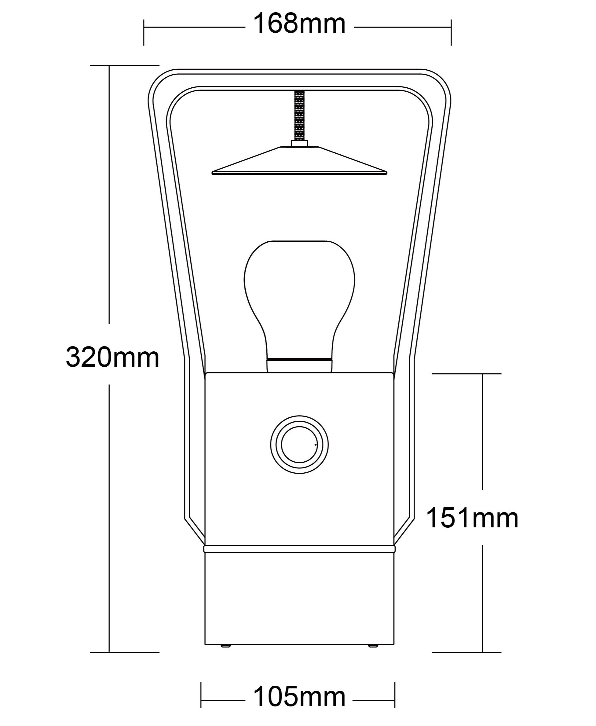 TRU De-LIGHT VIENNA Dimmable Desk Lamp - Lamp / Power Bank / Decoration All-In-One