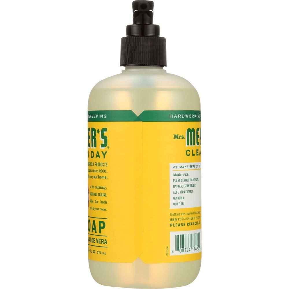 MRS. MEYER'S: Clean Day Liquid Hand Soap Honeysuckle Scent, 12.5 oz