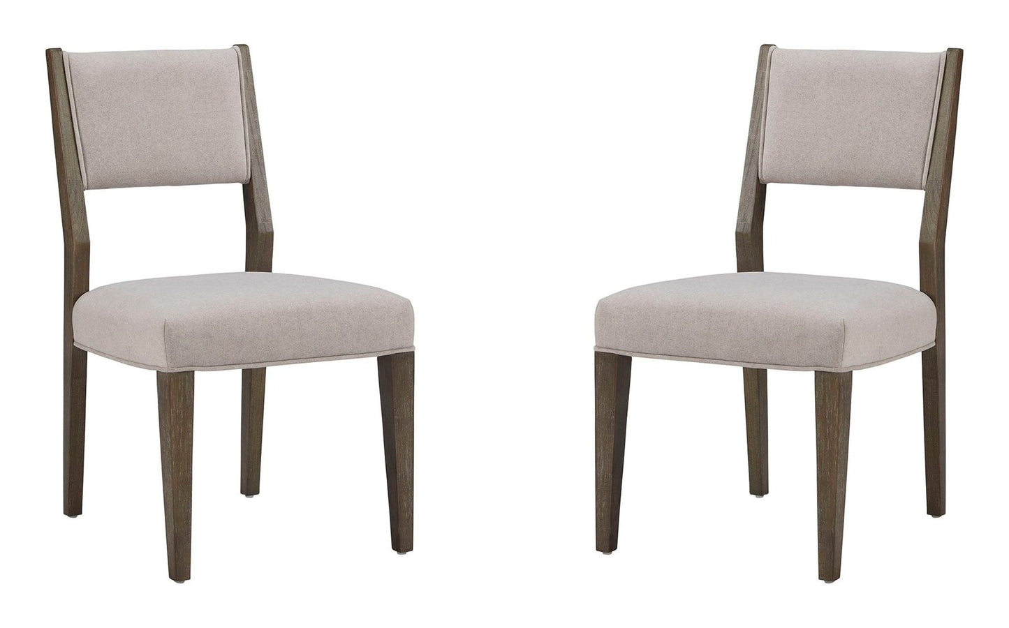 Kavanaugh - Dining Side Chair With Upholstered Seat& Back With o Slats (Set of 2) - Gray