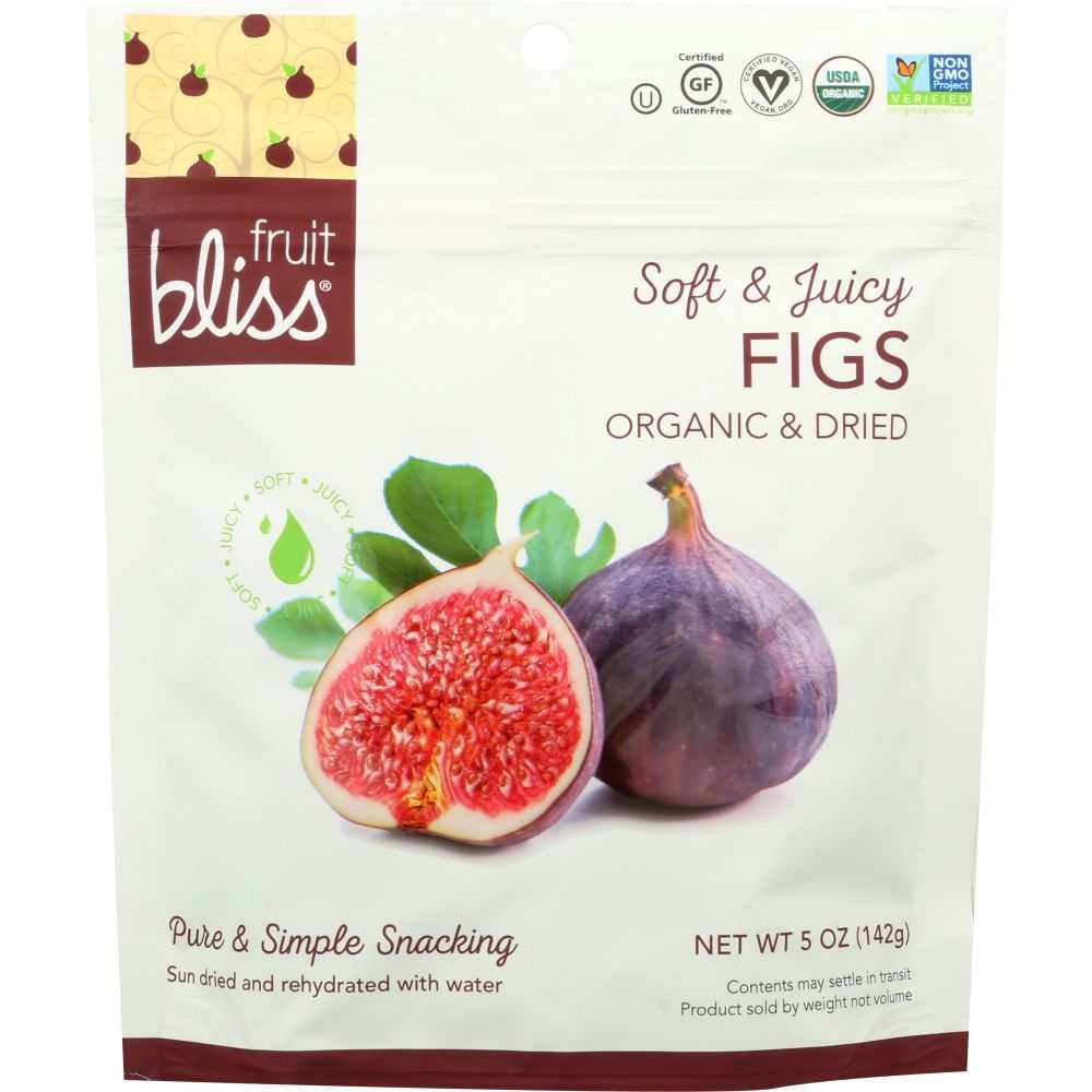 Organic Turkish Figs - Fruit Bliss 5oz,Non-GMO,Vegan, Kosher Certified