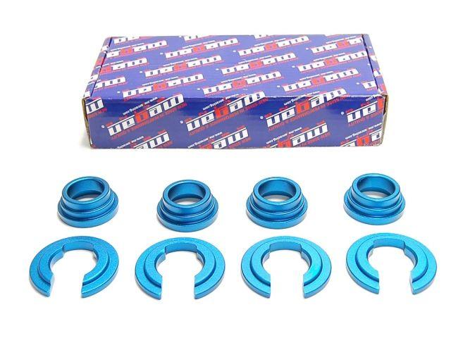 Megan Racing Subframe Bushing Collars for 1989 to 1998 Nissan 240SX/180SX S13/S14 and 1990 to 1996 Nissan 300ZX Z32 Solid Aluminum MRS-NS-1794