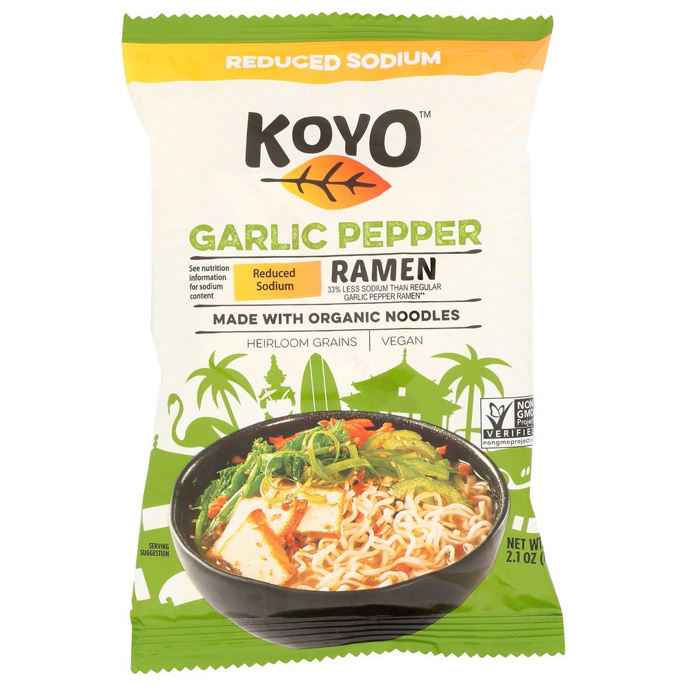 KOYO: Soup Ramen Garlic Pppr Rs, 2 oz