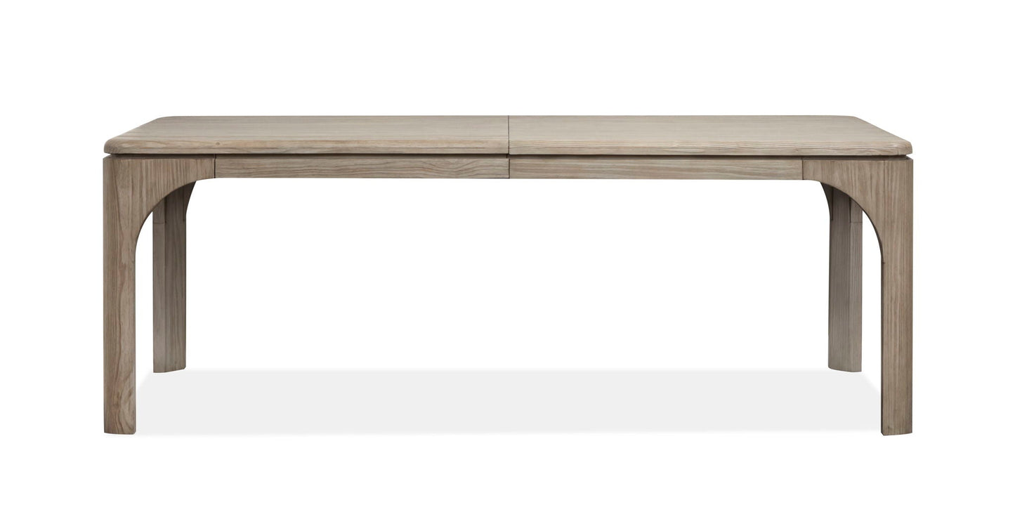Braelyn - Extendable Rectangular Dining Table - Dorian Gray