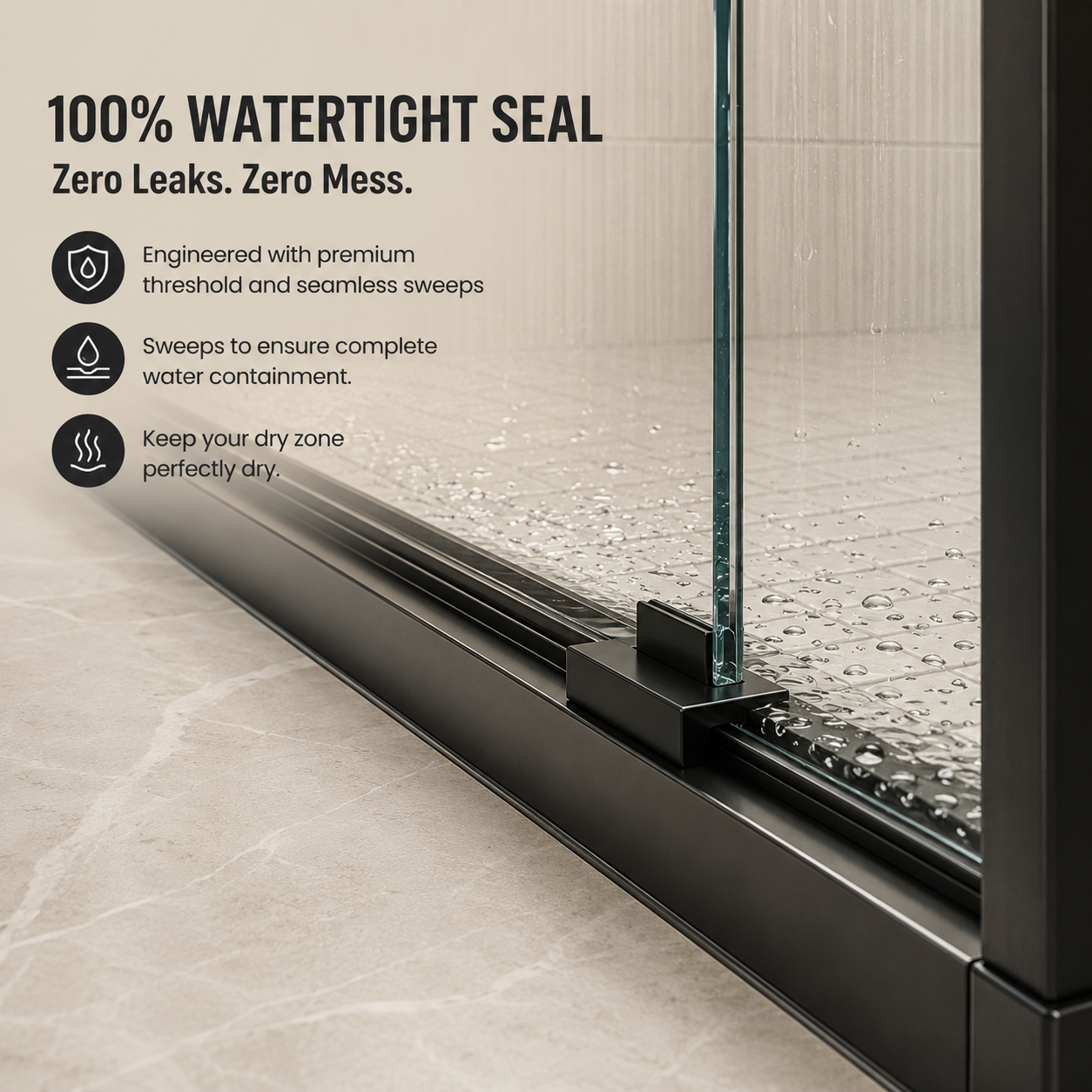 Framed Double Sliding Shower Door