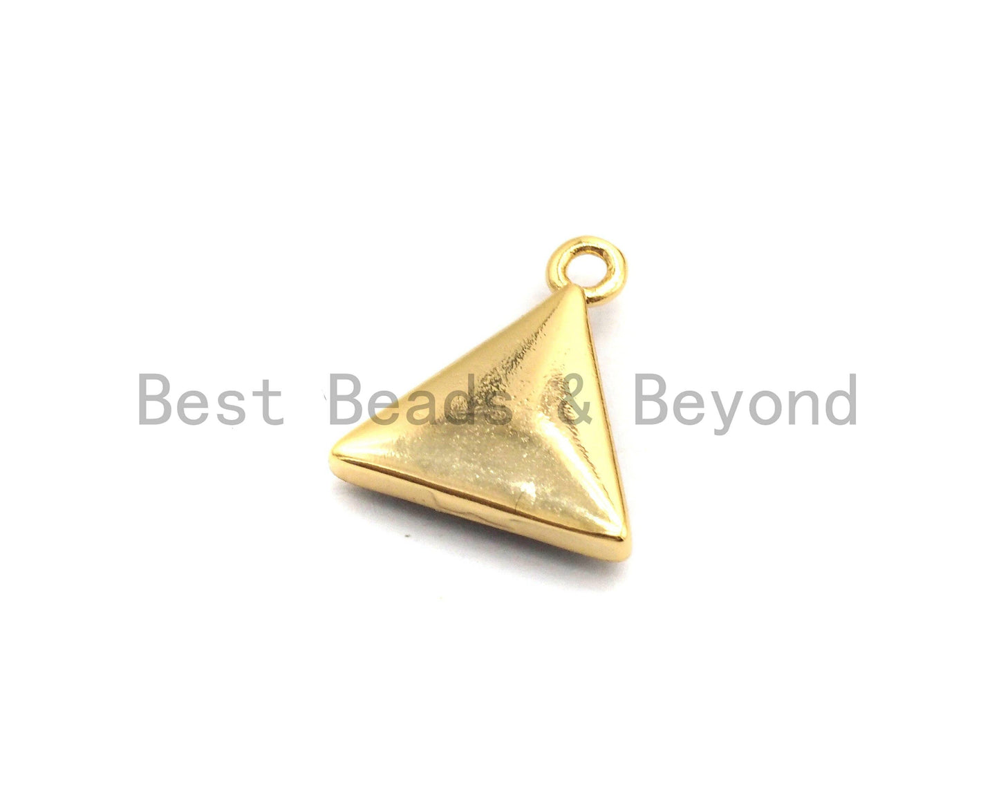 100% Natural Abalone Shell Triangle Shape Pendant/Charm, Abalone Jewelry, Shell Jewelry, Beach Jewelry,  11x12mm,SKU#Z310