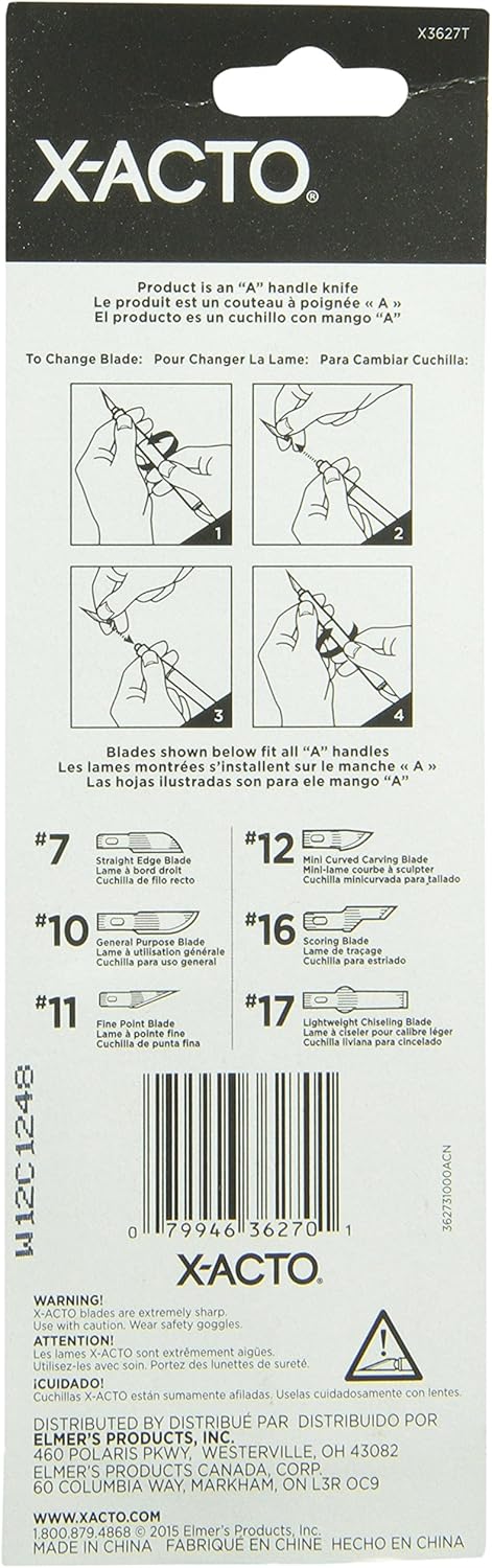 Les outils à fondants préférés de Karolyn - Couteau Gripster noir X-ACTO 428854 (X3627)