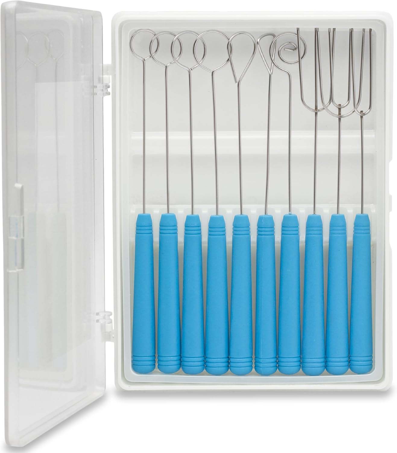 Ateco, Kit de 10 outils de trempage de bonbons/fruits, Série Pro