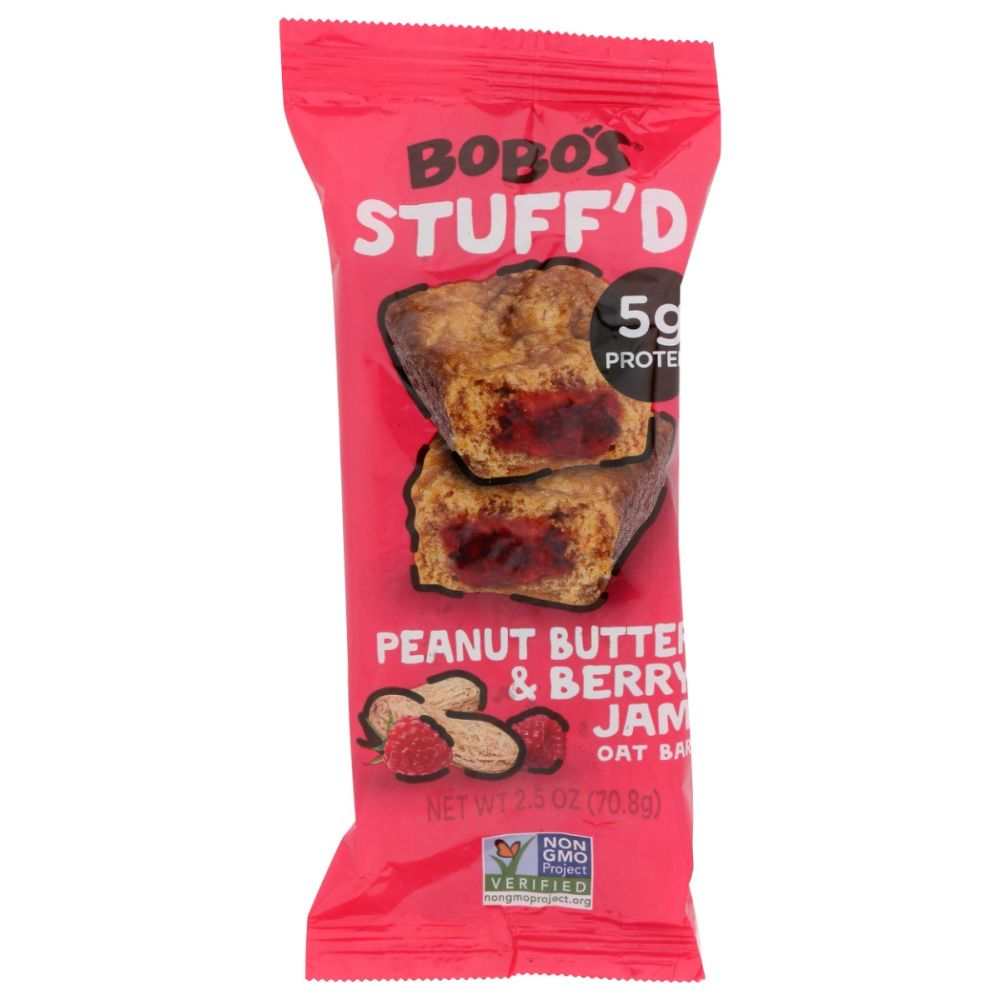 BOBO'S OAT BARS: Bars Stuff'd Peanut Butter Filled, 2.5 oz