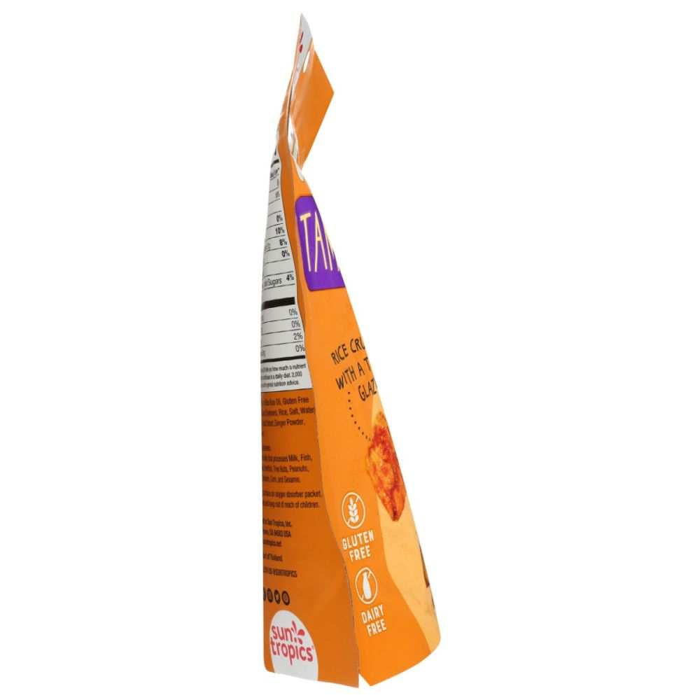 SUN TROPICS: Mochi Tamari Teriyake Snack Bites, 3.5 oz