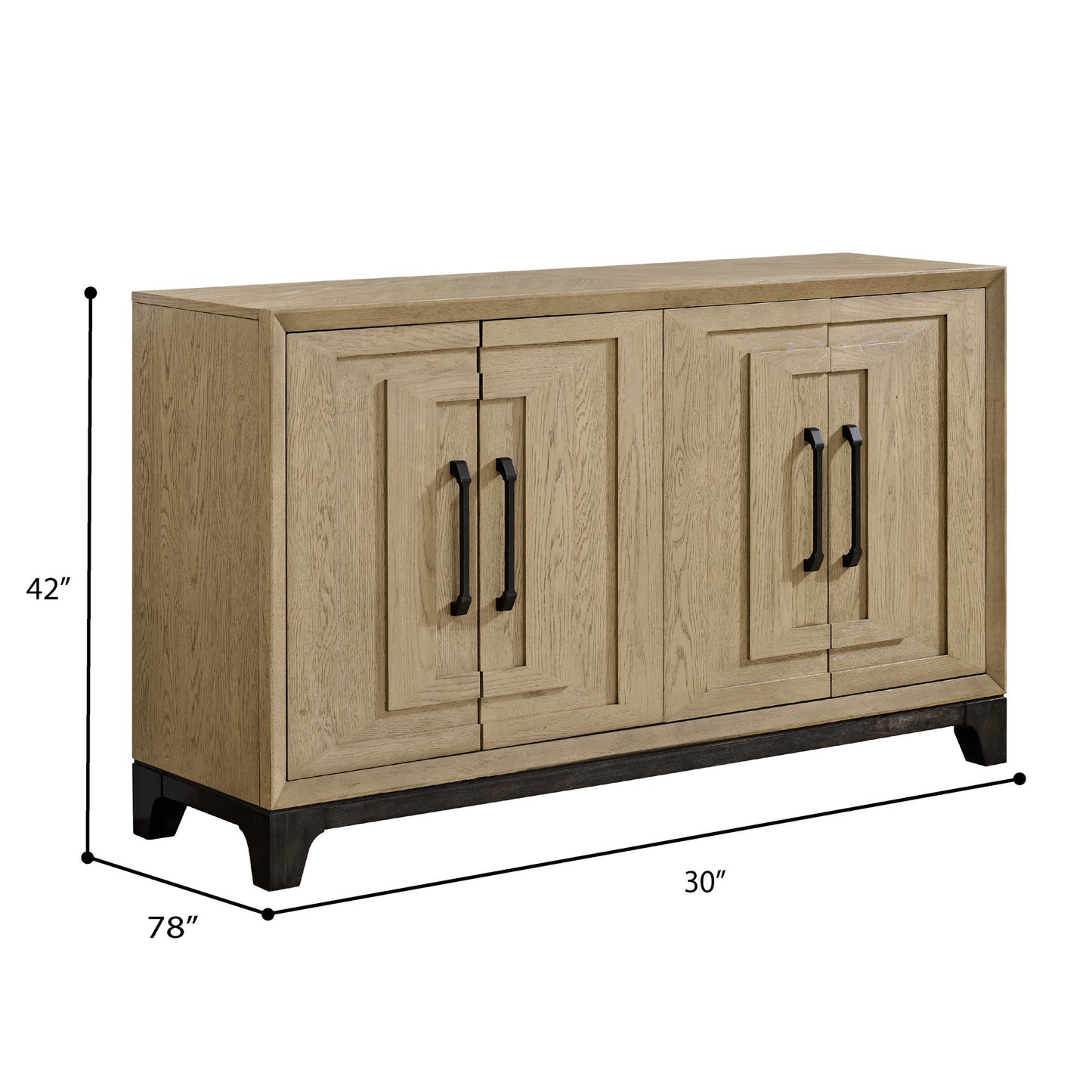 Caramel and Cocoa Sideboard