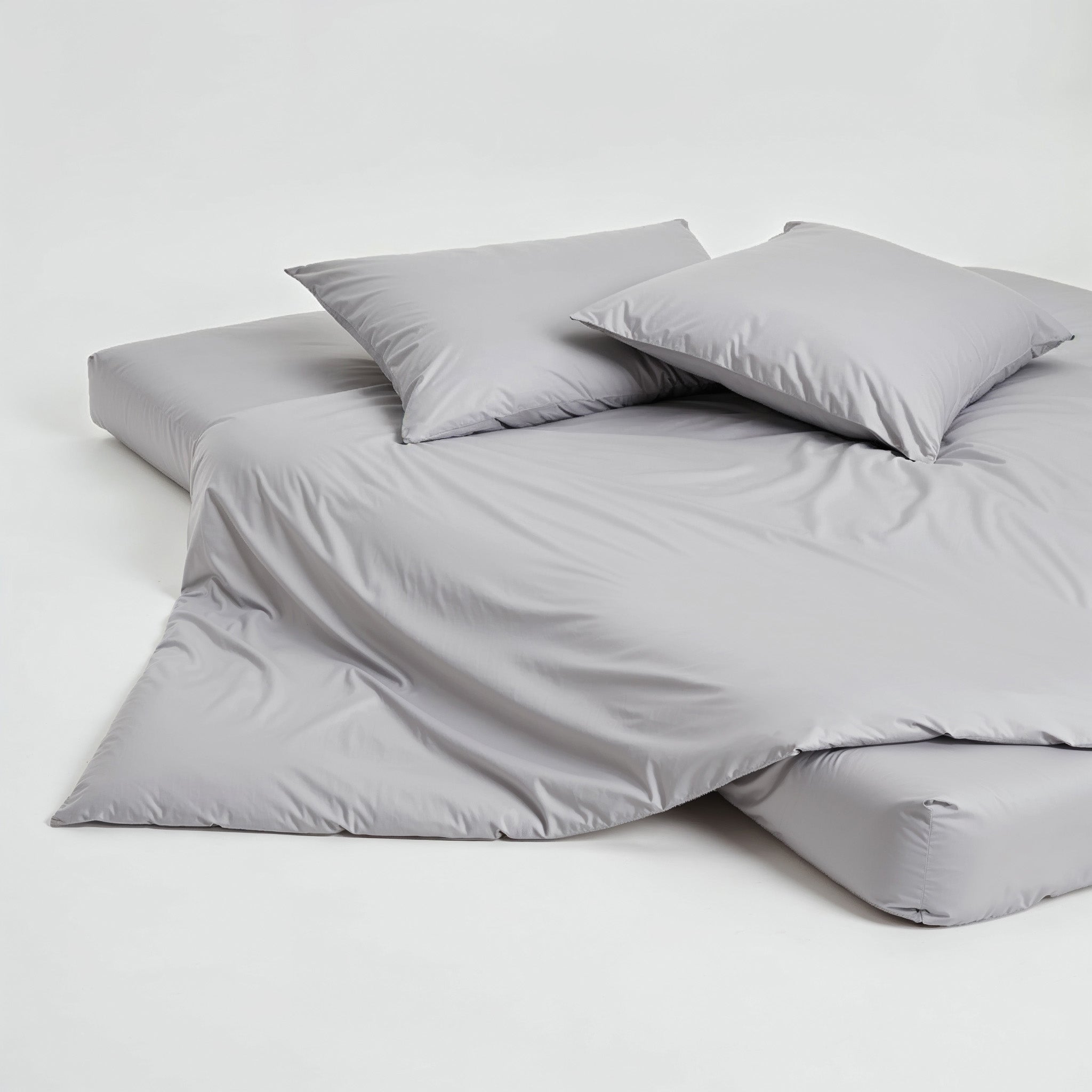 Housse de couette de luxe en satin de coton australien