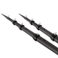 Tangons télescopiques en fibre de carbone Tigress XD 3K - 21' - Noir mat/Noir - Paire [88679-3]