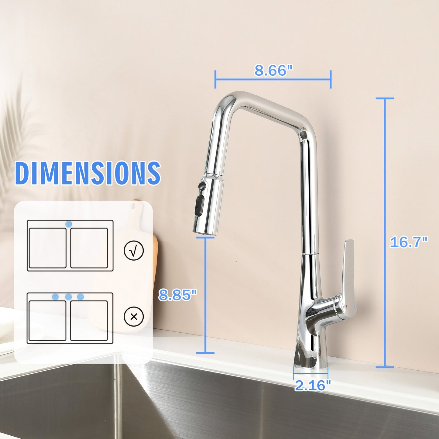 Professional Kitchen Faucet