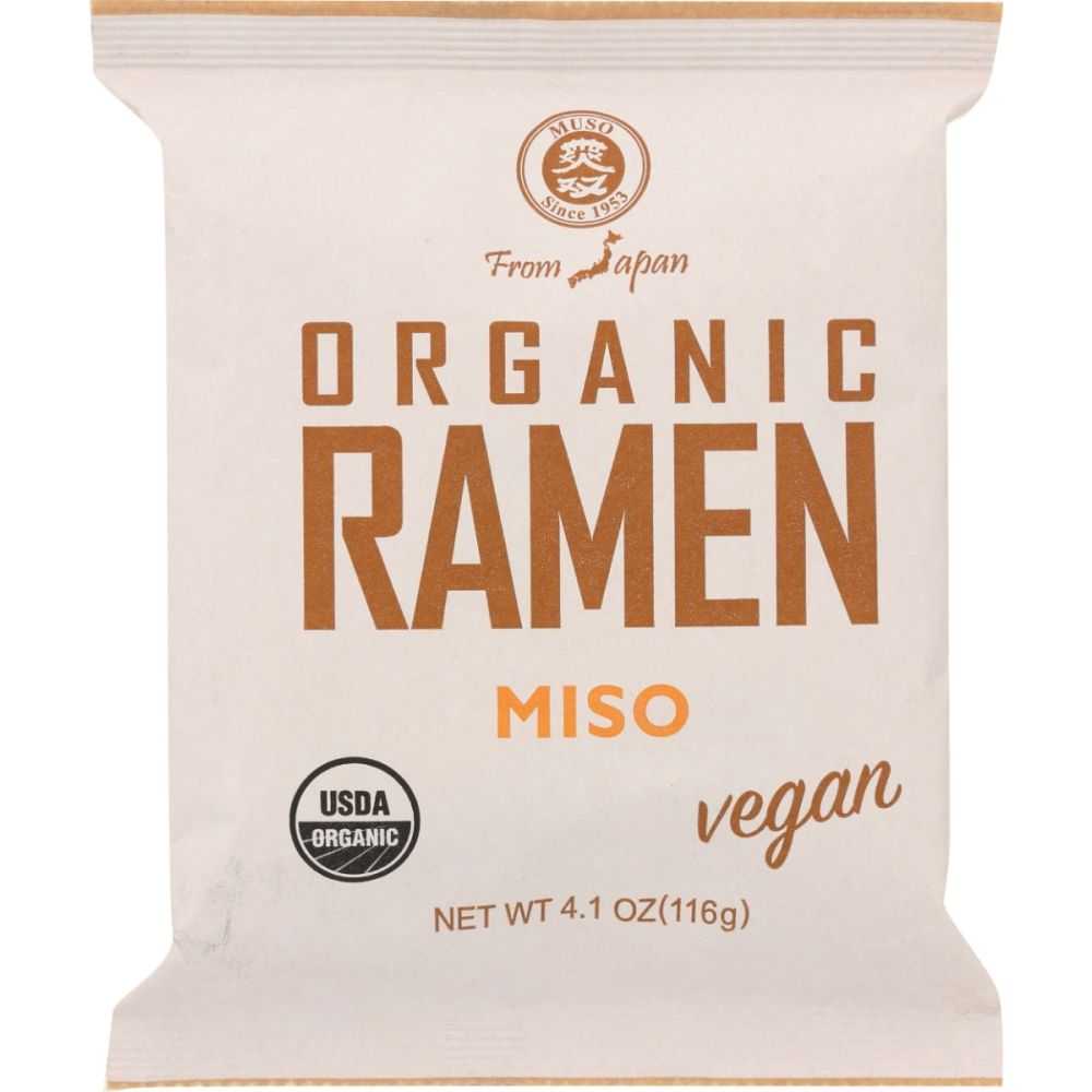 MUSO FROM JAPAN: Organic Japanese Ramen Miso, 4.1 oz