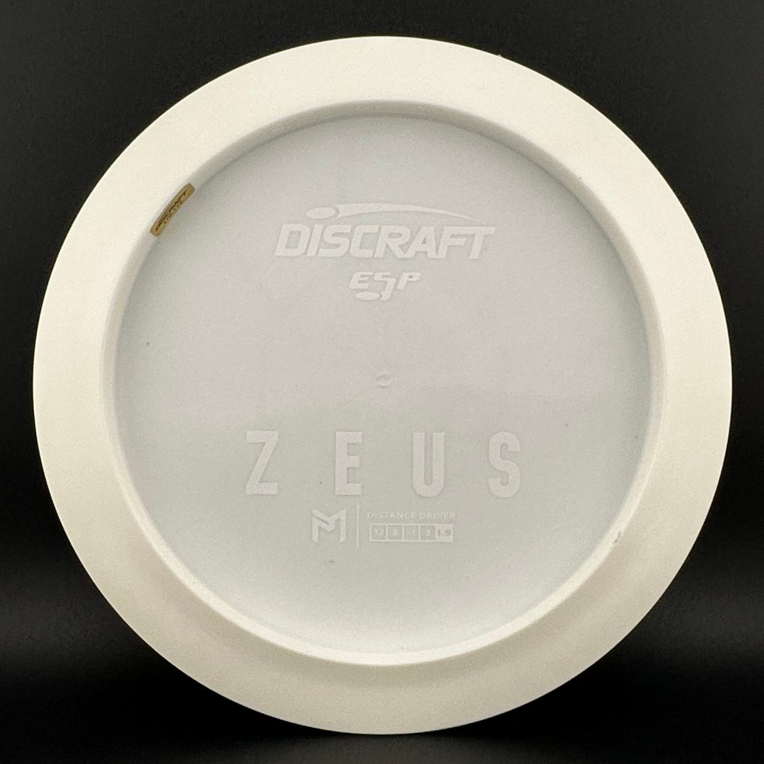 White ESP Zeus - Bottom Stamp Dyer's Delight - Paul McBeth